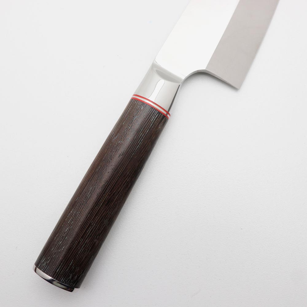 Cuchillo Deba 18cm acero 7Cr Wengué