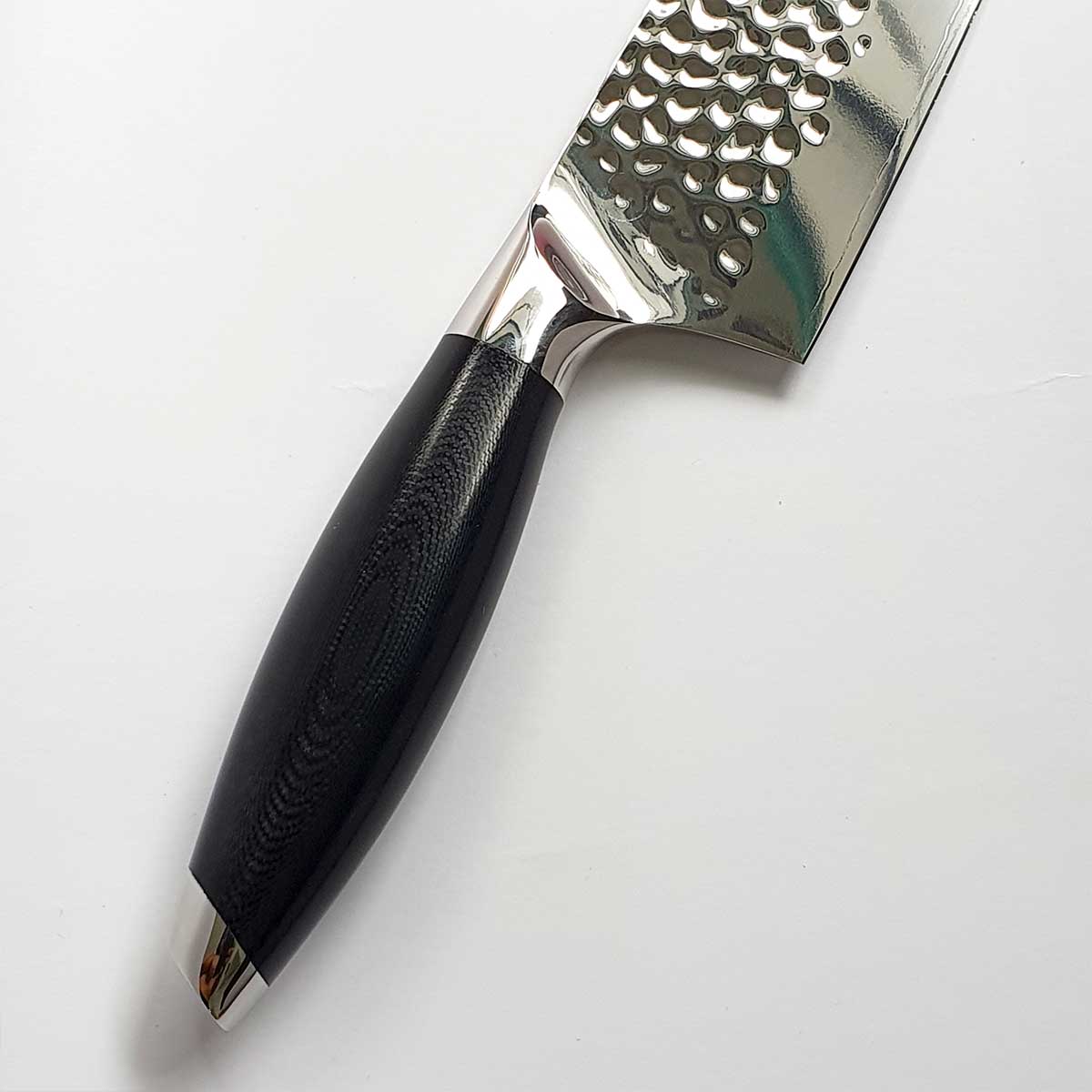 Cuchillo Kiritsuke 21cm martillado 440c acero