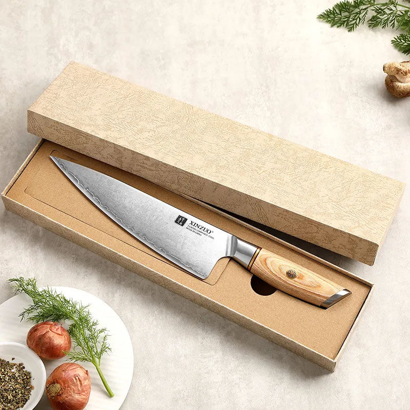Cuchillo Cebollero 21cm 10Cr Paka+Bronce