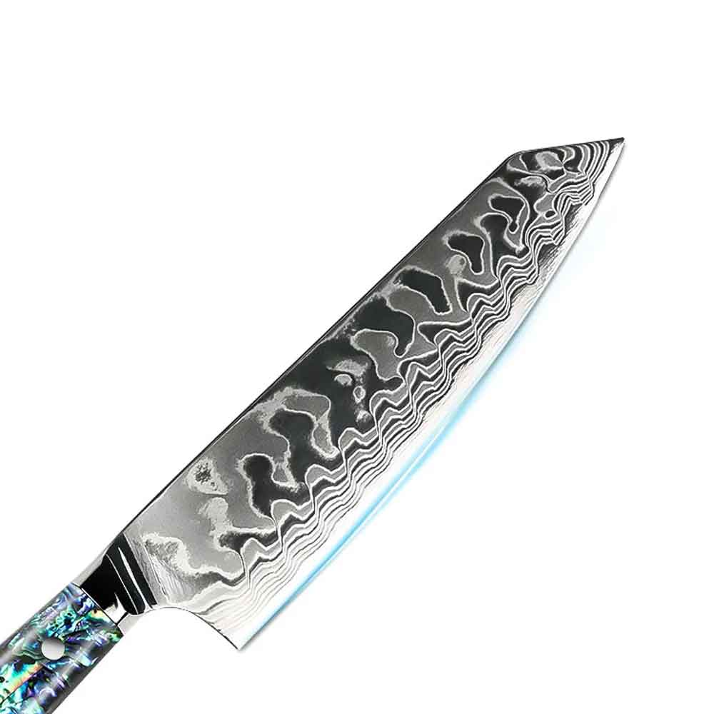 Cuchillo Kiritsuke 21cm 10Cr+Damasco ABALÓN