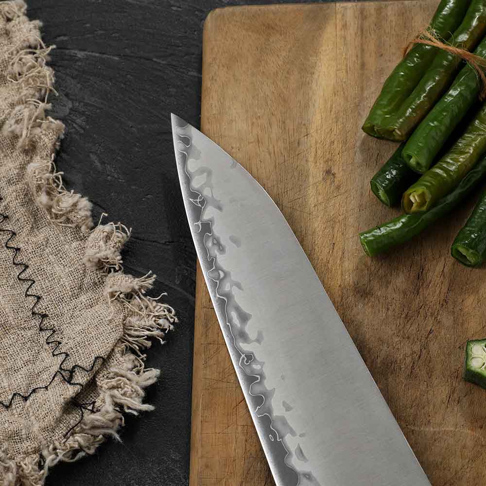 Esmerald | Gyuto 23cm Clad 10Cr + Funda