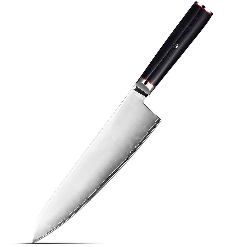 Cuchillo Gyuto 21cm 10Cr Clad mango G10