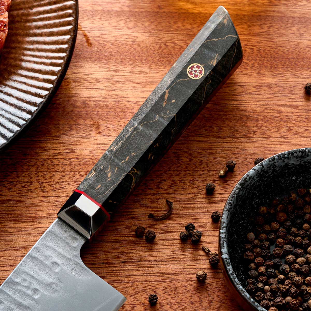 Cuchillo Gyuto 21cm 10Cr Madera+Inox