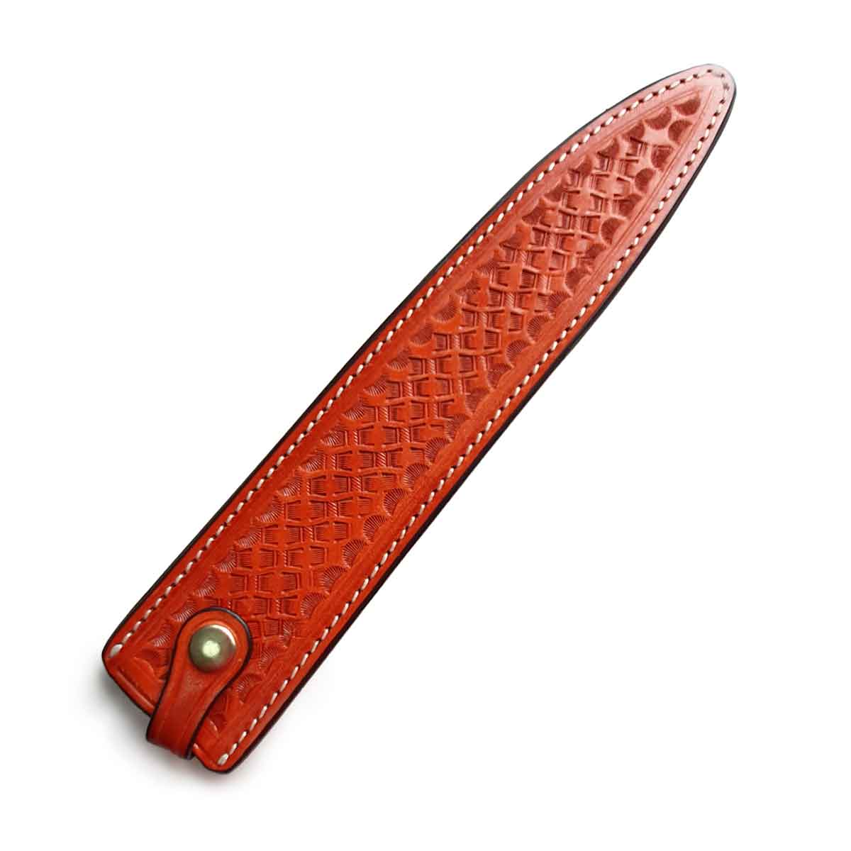 Funda de cuero peruano Yanagi 27cm - labrado PAICHE