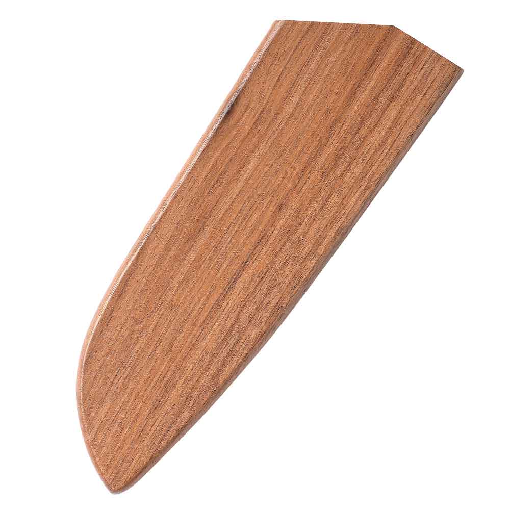 Funda de madera Santoku cuello angular