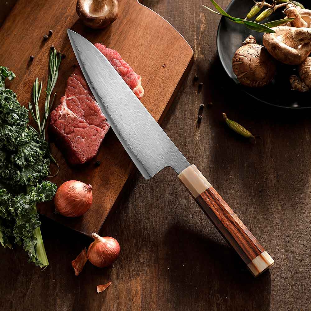 Cuchillo Gyuto 21cm ZDP-189 IronWood