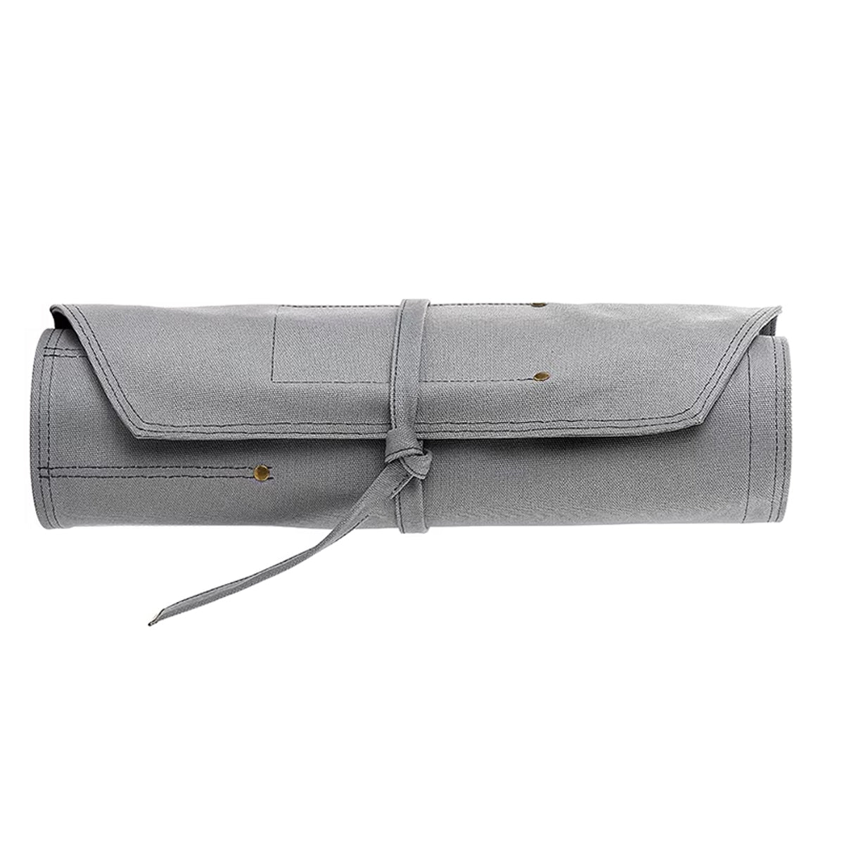 Roll 8pz cuchillos lona - Gris