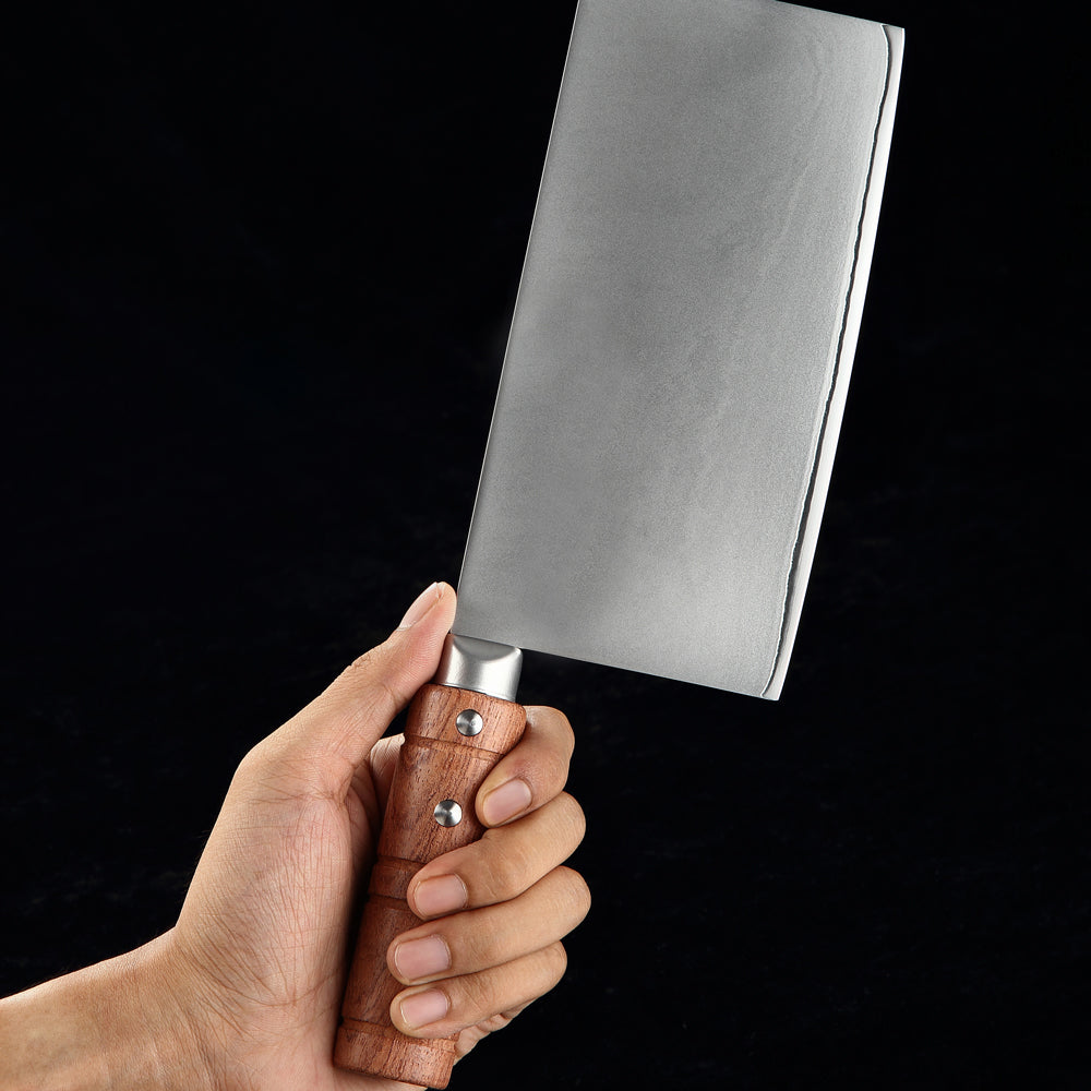 Cuchillo de Chef Chino 18cm acero 440c Padauk