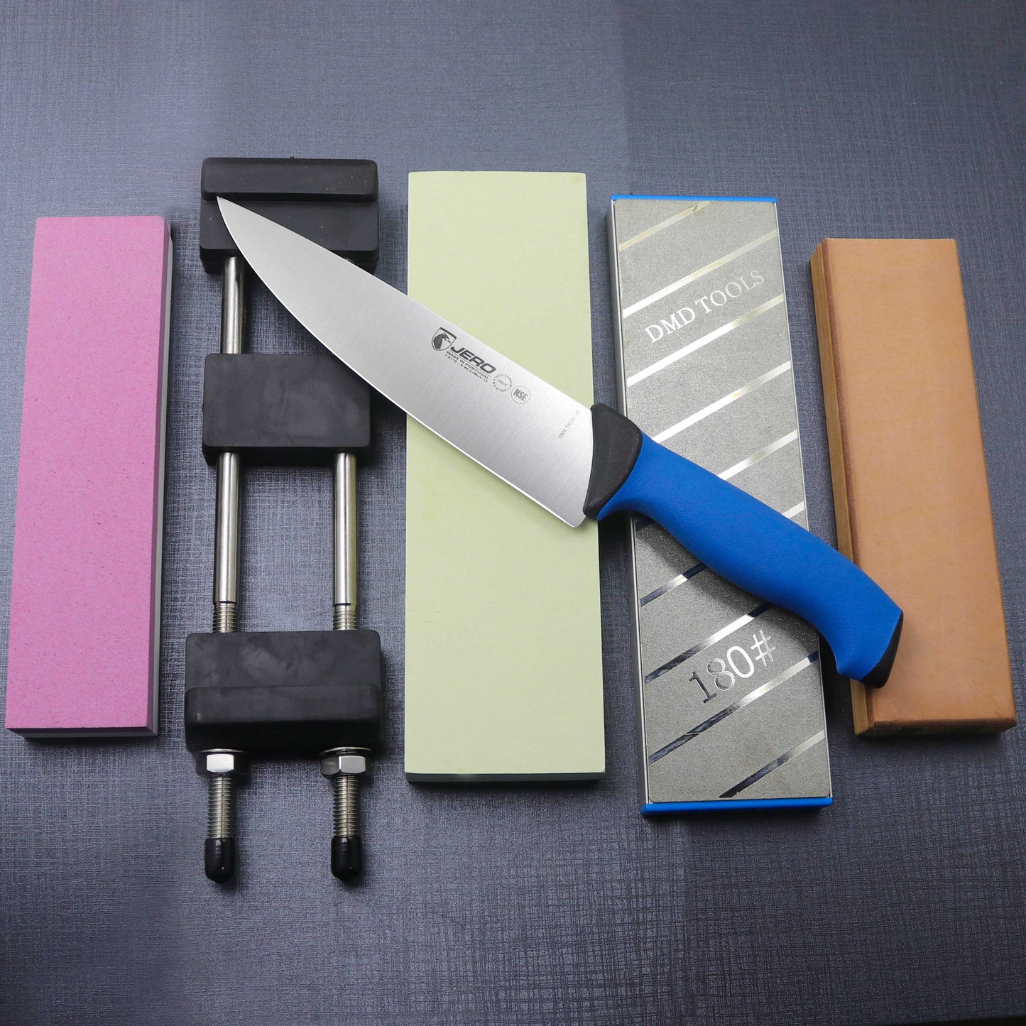 Kit completo de afilado TdF + cuchillo profesional GRATIS