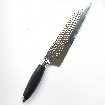 Cuchillo Kiritsuke 21cm martillado 440c acero