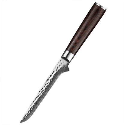 Cuchillo Deshuesador 14cm CAFE 10Cr+Damasco