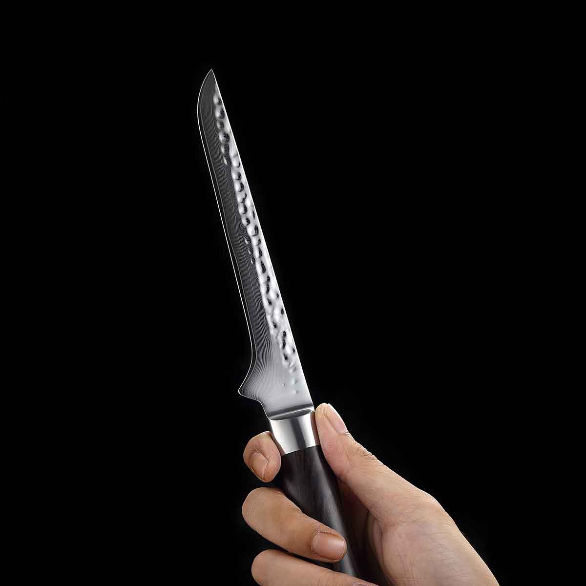 Cuchillo Deshuesador 14cm CAFE 10Cr+Damasco