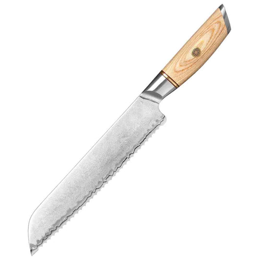 Cuchillo De PAN 21cm 10Cr Paka+Bronce