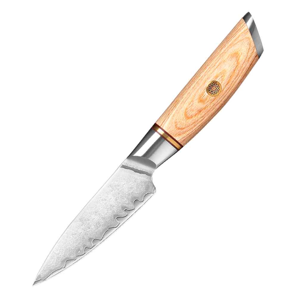 Cuchillo Petty 9cm 10Cr Paka+Bronce