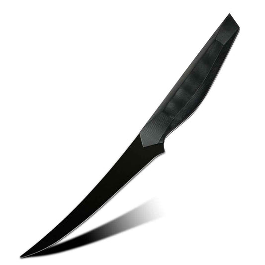 Cuchillo Deshuesador 16cm 440c+Titanio Negro G10