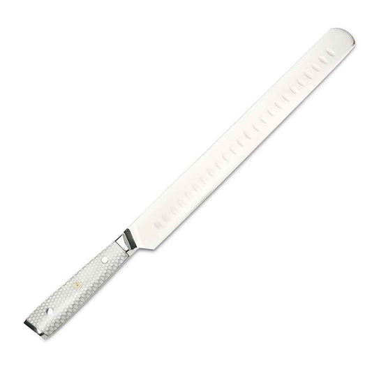 Cuchillo Jamonero 30cm 10Cr Clad mango panal