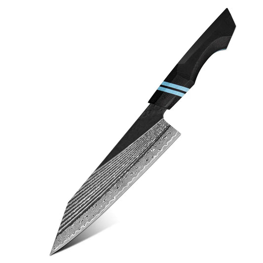 Cuchillo Kiritsuke 20cm 10Cr+Damasco Full Tang+G10