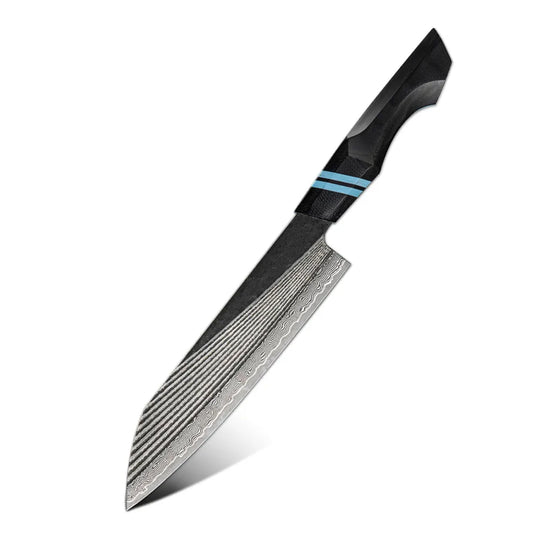 Cuchillo Gyuto 20cm 10Cr+Damasco Full Tang+G10