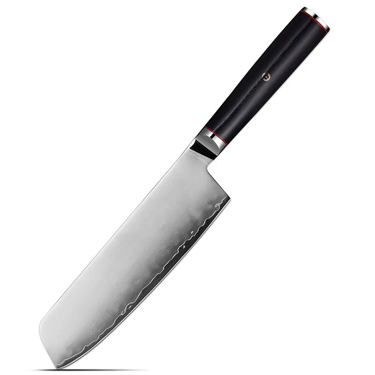 Cuchillo Nakiri 18cm 10Cr Clad mango G10