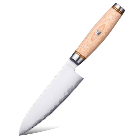 Cuchillo Utilitario 13cm clad 10Cr Paka+Bronce