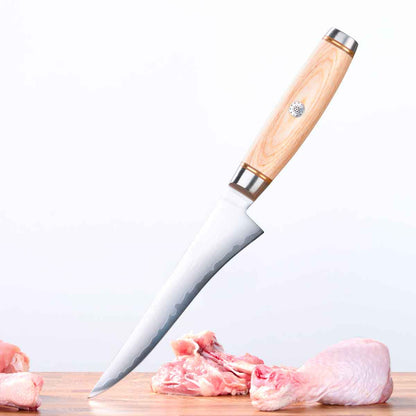 Cuchillo Deshuesador 16cm clad 10Cr Paka+Bronce