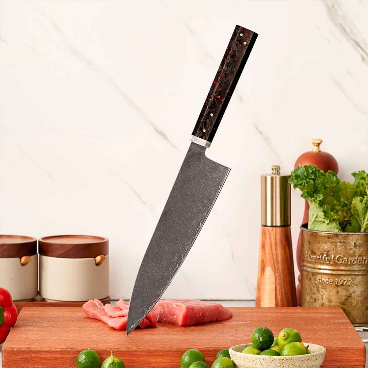 Cuchillo Gyuto 21cm clad 10Cr MAGMA