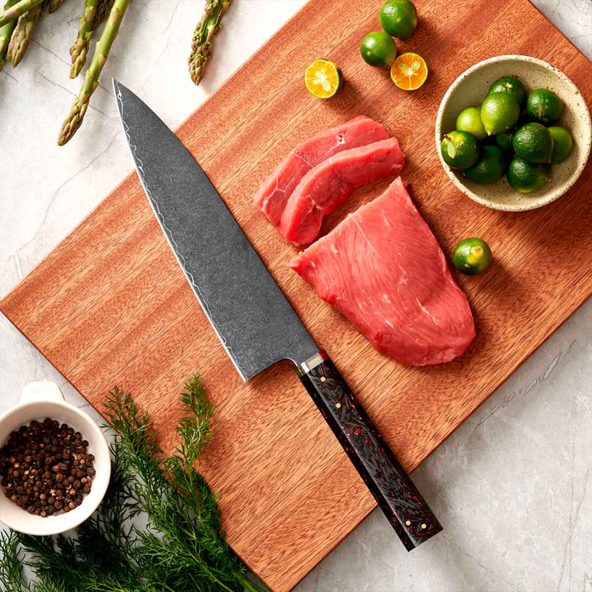 Cuchillo Gyuto 21cm clad 10Cr MAGMA