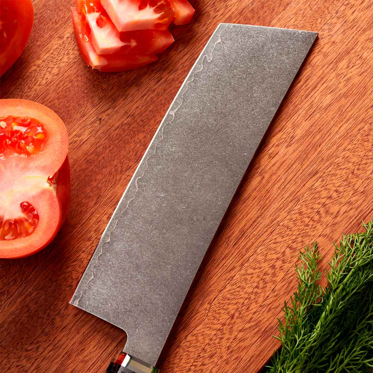 Cuchillo Nakiri 18cm clad 10Cr MAGMA