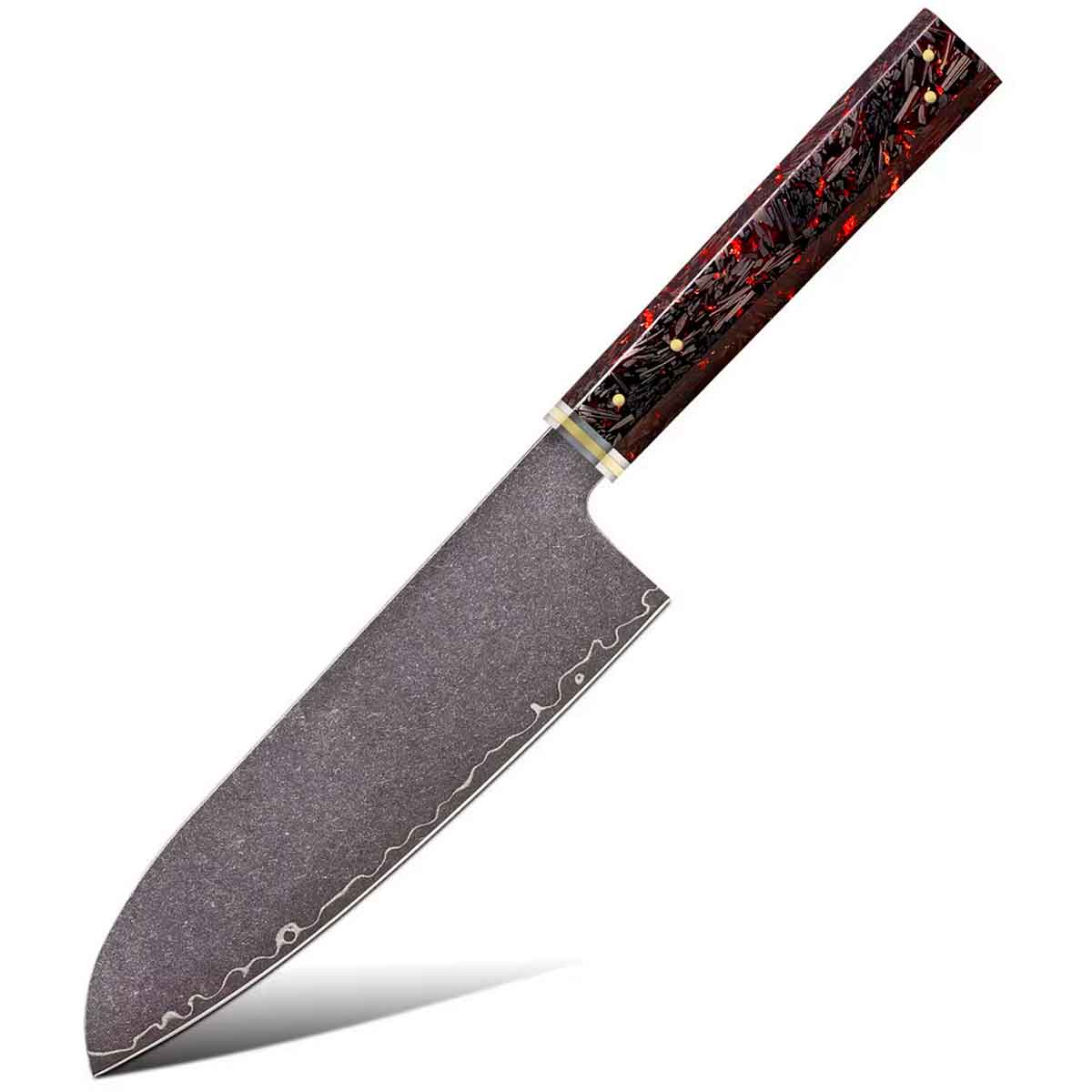 Cuchillo Santoku 18cm clad 10Cr MAGMA