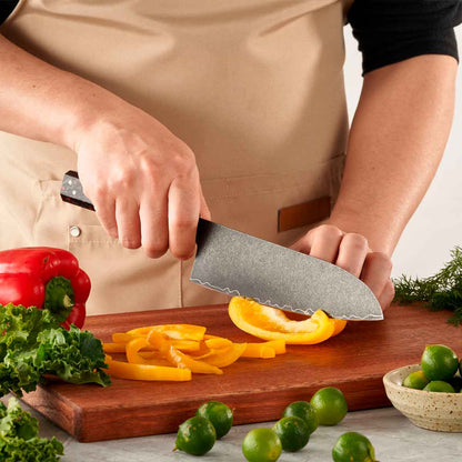 Cuchillo Santoku 18cm clad 10Cr MAGMA