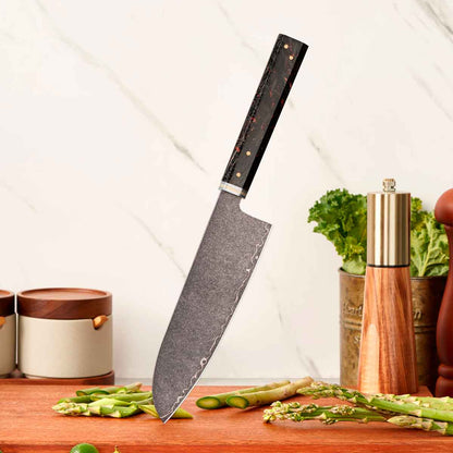 Cuchillo Santoku 18cm clad 10Cr MAGMA