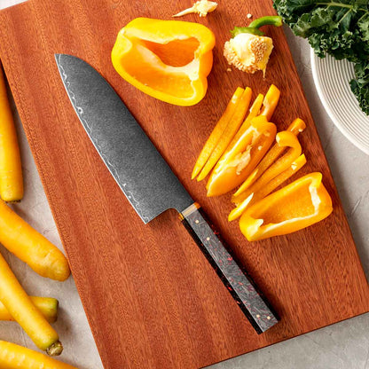 Cuchillo Santoku 18cm clad 10Cr MAGMA