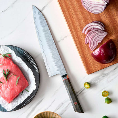 Cuchillo Gyuto 23cm 10Cr Madera+Inox