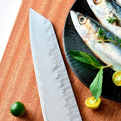 Cuchillo Kiritsuke 22cm clad 10Cr Madera+Inox