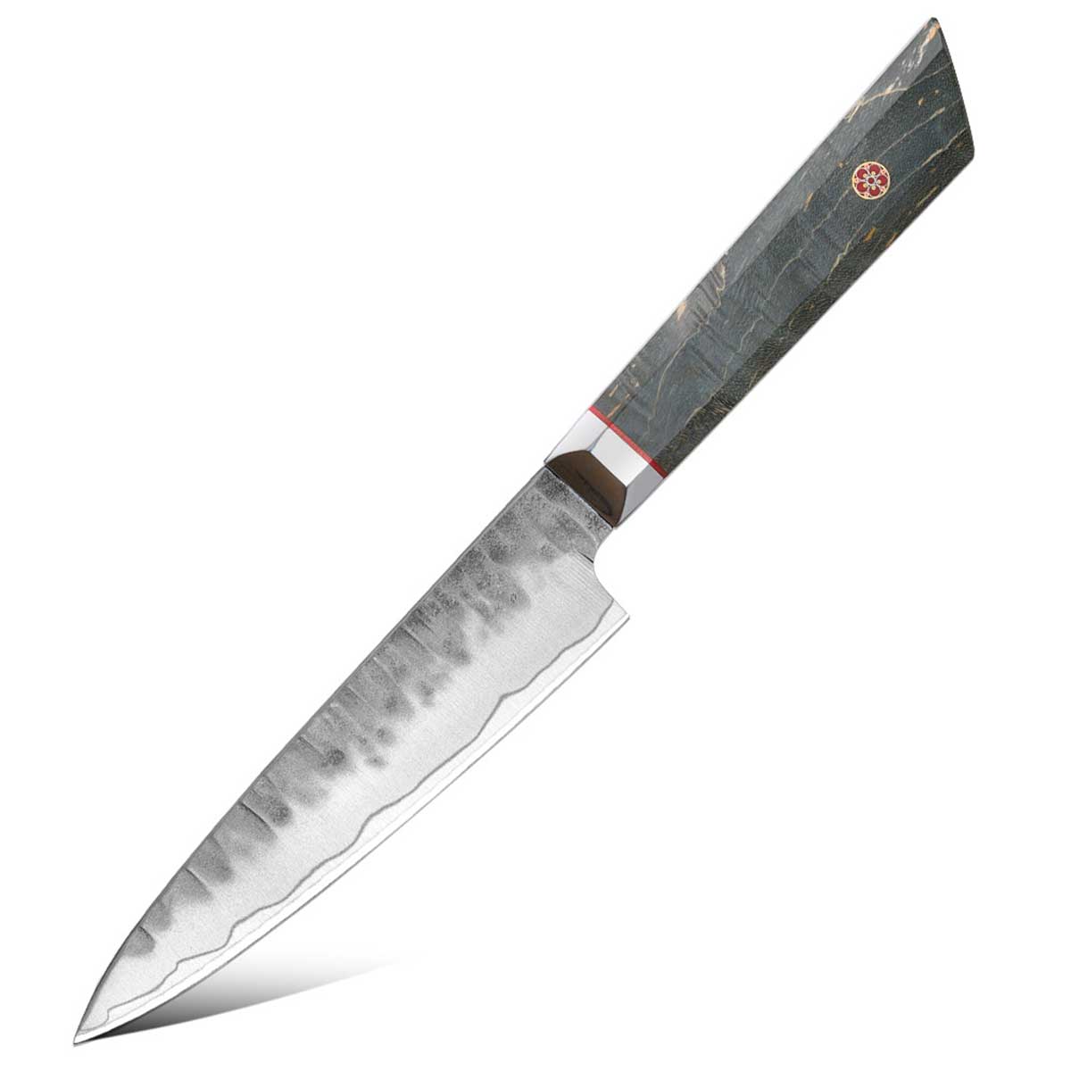 Cuchillo Utilitario 13cm 10Cr Madera+Inox