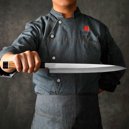 Cuchillo Yanagi 27cm 10Cr Mango Olivo