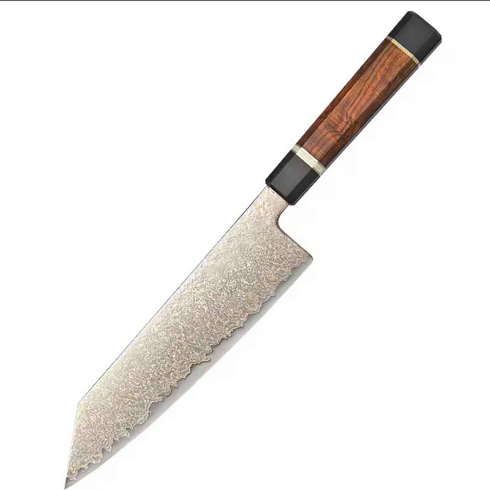 Cuchillo Kiritsuke 21cm 12Cr Cobre+Damasco