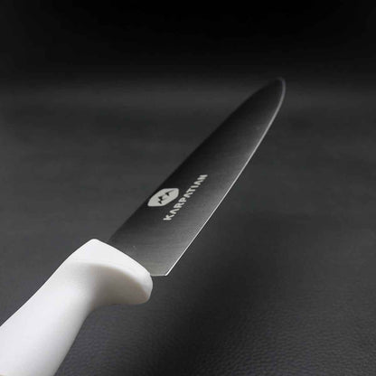 Cuchillo chef 8" ALTA GAMA mango blanco 440c