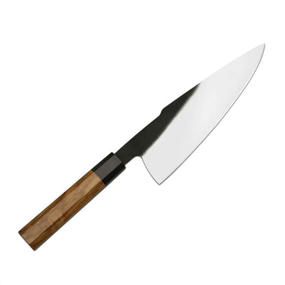 Cuchillo Cebollero 21cm Kurouchi 440c mango Olivo