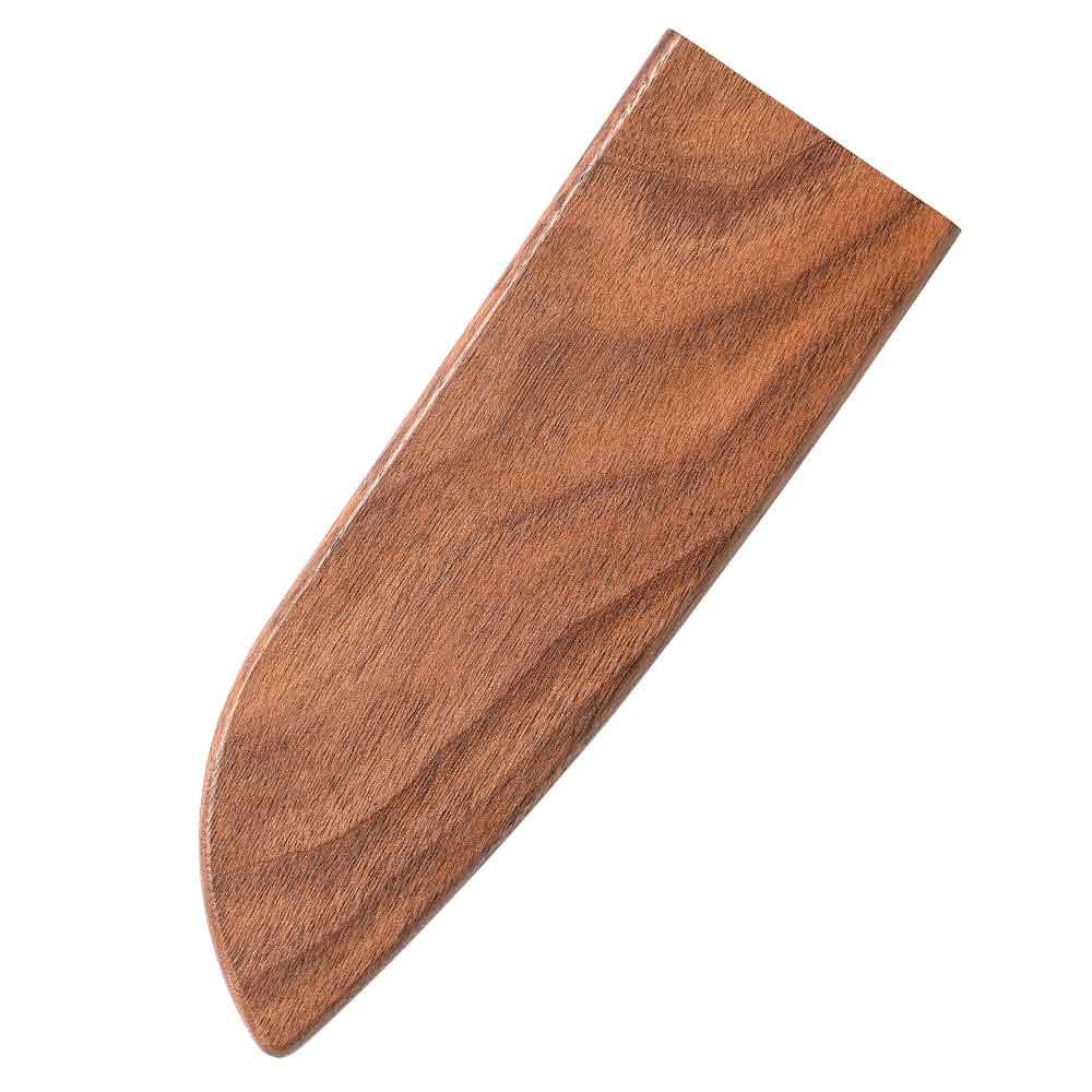 Funda de madera Santoku cuello recto