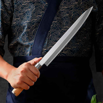 Cuchillo Yanagi 27cm acero 7Cr Olivo