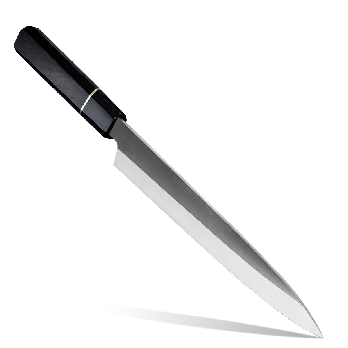 Cuchillo Yanagi 24cm 9Cr Mango Oct Ébano y Cuerno de Búfalo.