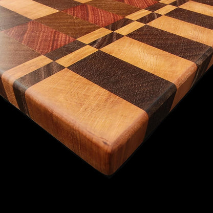 Tabla de Picar Tartán Cobrizo