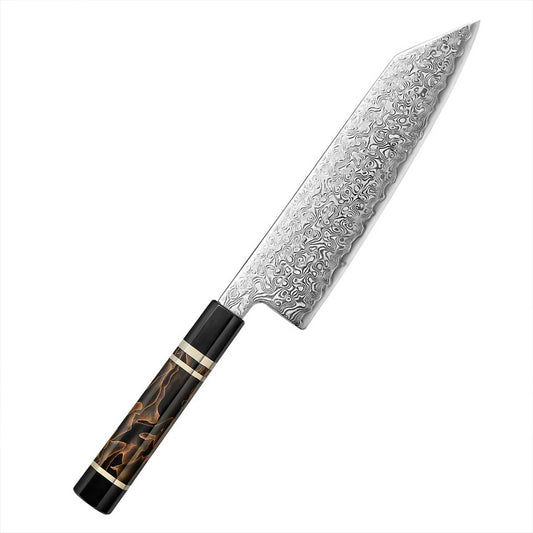 Cuchillo Kiritsuke 21cm ZDP-189+Damasco Bronce | PREMIUM
