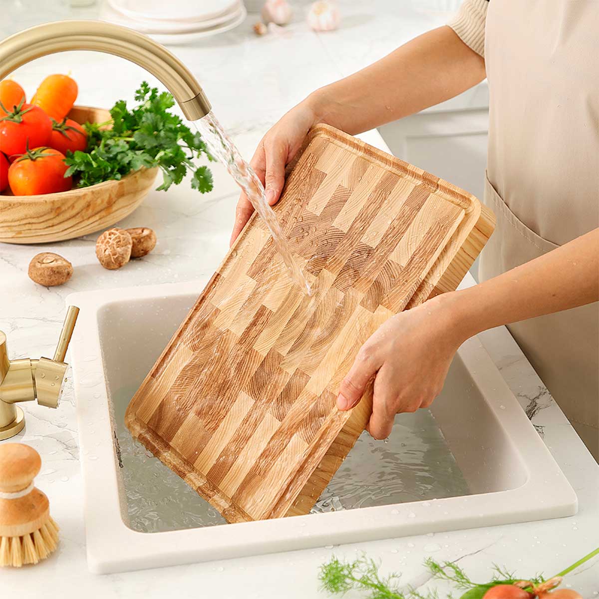 Tabla de picar TESTA madera Fresno2 35x25x2.55cm