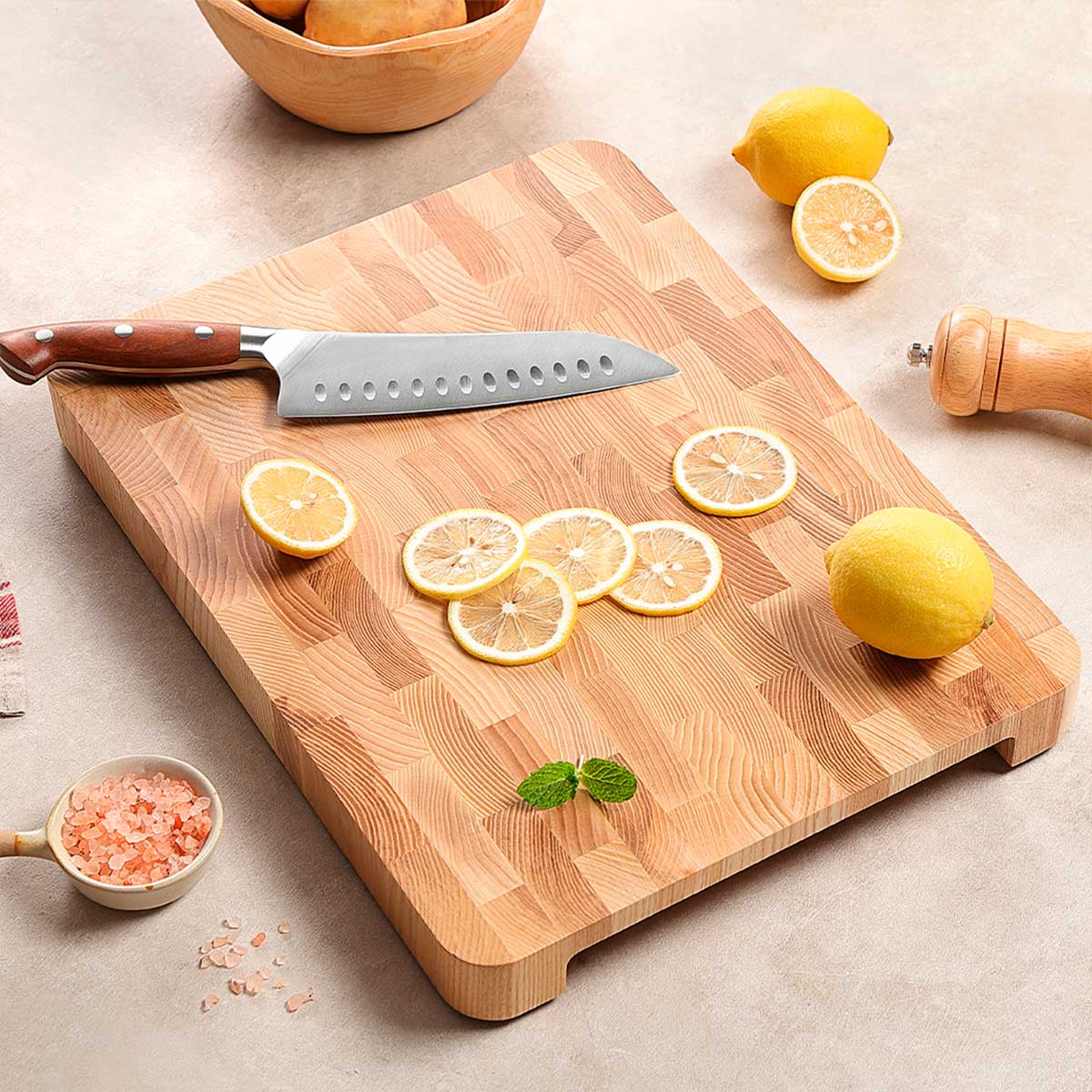 Tabla de picar TESTA madera Fresno7 41x31x4.2cm