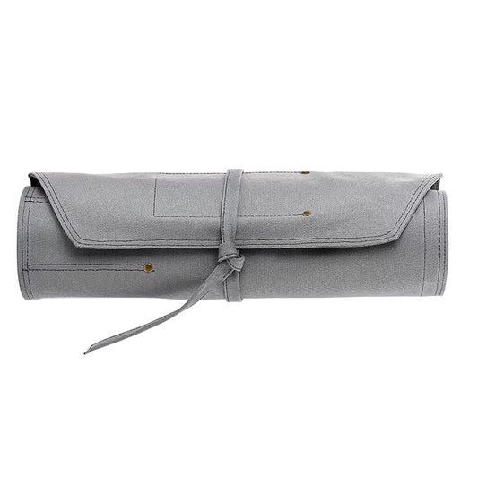 Roll 8pz cuchillos lona - Gris