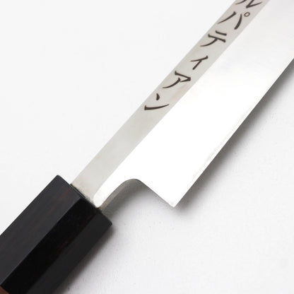 Cuchillo Yanagi 27cm acero 9Cr Ébano + Afilado profesional